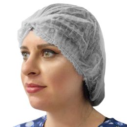 Medical practice/Cosmetic SPA/Dental Practice - PRIMA Einweg-Schutzhauben mit elastischem Band und Clip, 100 Stück