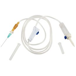 Medical cabinet/TRUSE PERFUZIE, BRANULE, MICROPERFUZOARE/Truse Perfuzie si Robineti - Trusa perfuzie sterila, PRIMA, ac 21 G, spike de plastic, Luer Slip, 25 bucati