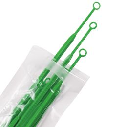 Dental Practice/Medical Laboratory/LABORATORY SUPPLIES - Inokulationsbügel PRIMA, 1µl, grün, 10 Stück