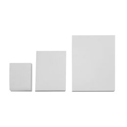 Dental Laboratory Technology/DENTAL LABORATORY TECHNOLOGY SUPPLIES/Spatulas and Mixing Pads - Mischpads aus Kunststoff beschichtetem Papier, 4,3x6,2 cm, 100 Stück