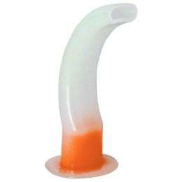 Medical practice/FIRST AID - BREATHING/First Aid Resuscitation - Guedel canule orale, taille 6, orange, 120mm