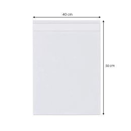 Birotica si Papetarie/BIROTICA, PAPETARIE/Pungi pentru Ambalare - Punga BOPP cu clapeta adeziva, 40x50+6cm, transparenta