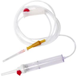 Medical cabinet/TRUSE PERFUZIE, BRANULE, MICROPERFUZOARE/Truse Perfuzie si Robineti - Trusa transfuzie sterila, PRIMA, ac 18G, spike plastic, luer slip, 25 bucati