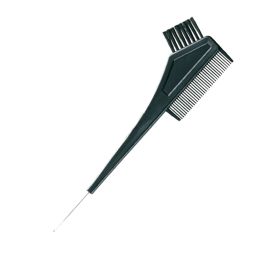 Cosmetic SPA/HAIRDRESSER/Hairdresser Accessories - Pinceau pour coloration, équipé d'un peigne, poils en nylon, noir, 20 cm x 6,50 cm