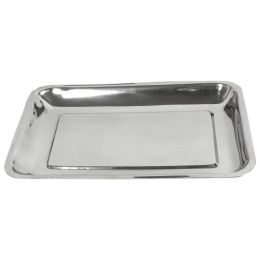 Sterilizare si Dezinfectanti/Veterinar/CUTII SI TAVITE INSTRUMENTAR - Tava inox PRIMA, 425x330x35mm