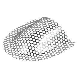 Dental Practice/PROPHYLAXIS PRODUCTS/Prophylaxis Materials - Plasa proteze PRIMA, perforata, din inox, 0.4 mm grosime