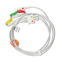 Medical practice/ECG, EKG, ECO SUPPLIES/Electrodes - Cablu ECG/EKG cu 3 fire Mindray - compatibil EDAN, 1 set