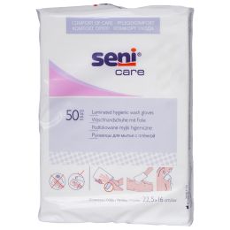 Hygiene and Safety/PROTECTIVE GLOVES/Hygiene and Safety Products - Disposable gloves for cleaning Seni Care, 50 pcs